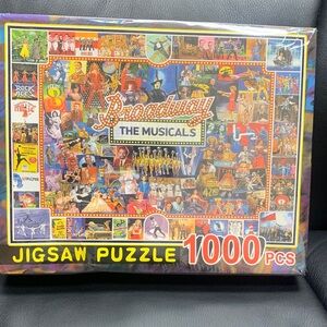 NWT Broadway The Musicals Jigsaw Puzzle 1000 Pieces